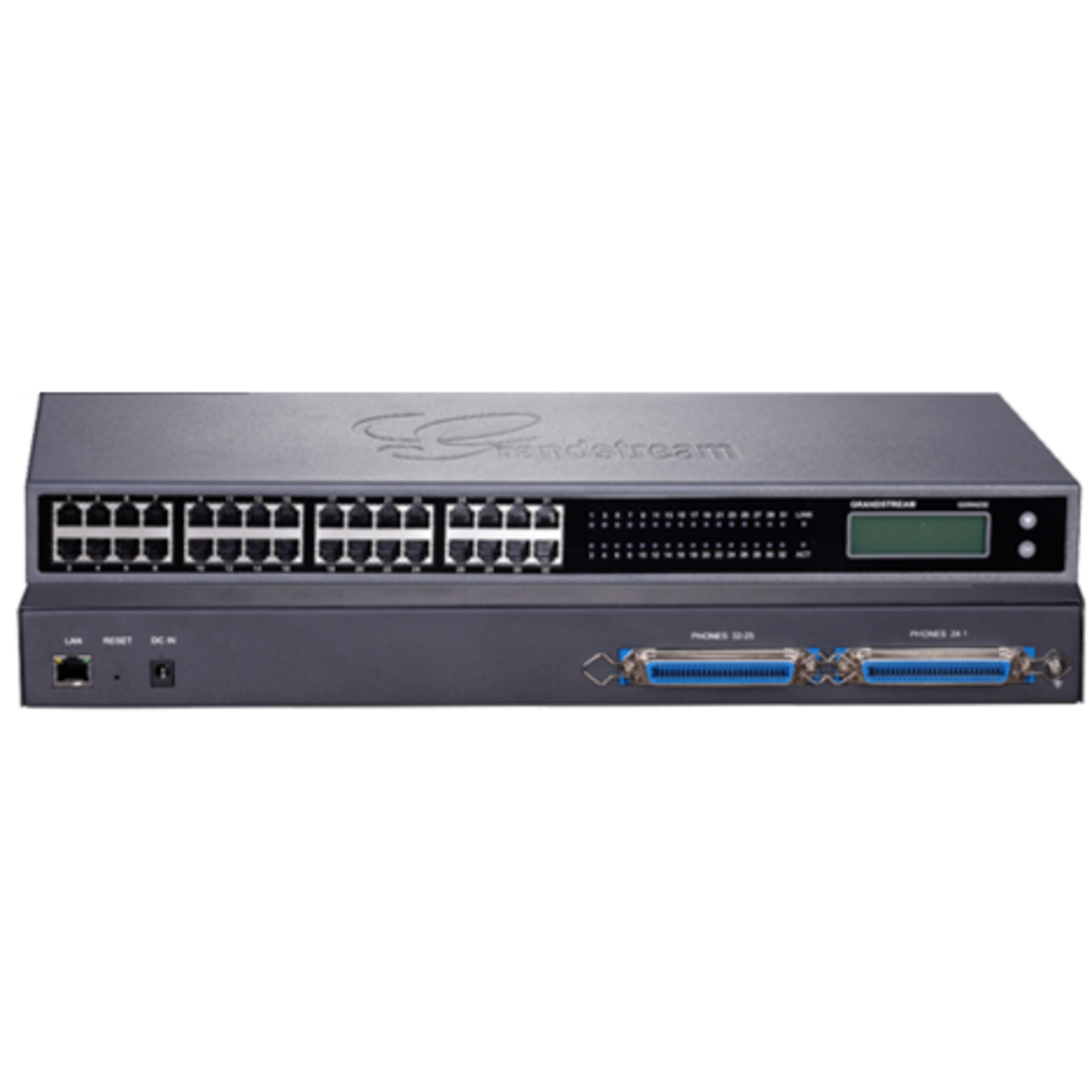 Grandstream GXW4232 - IP шлюз. 32xFXS, 1xLAN, (1GbE)Gigabit Ethernet