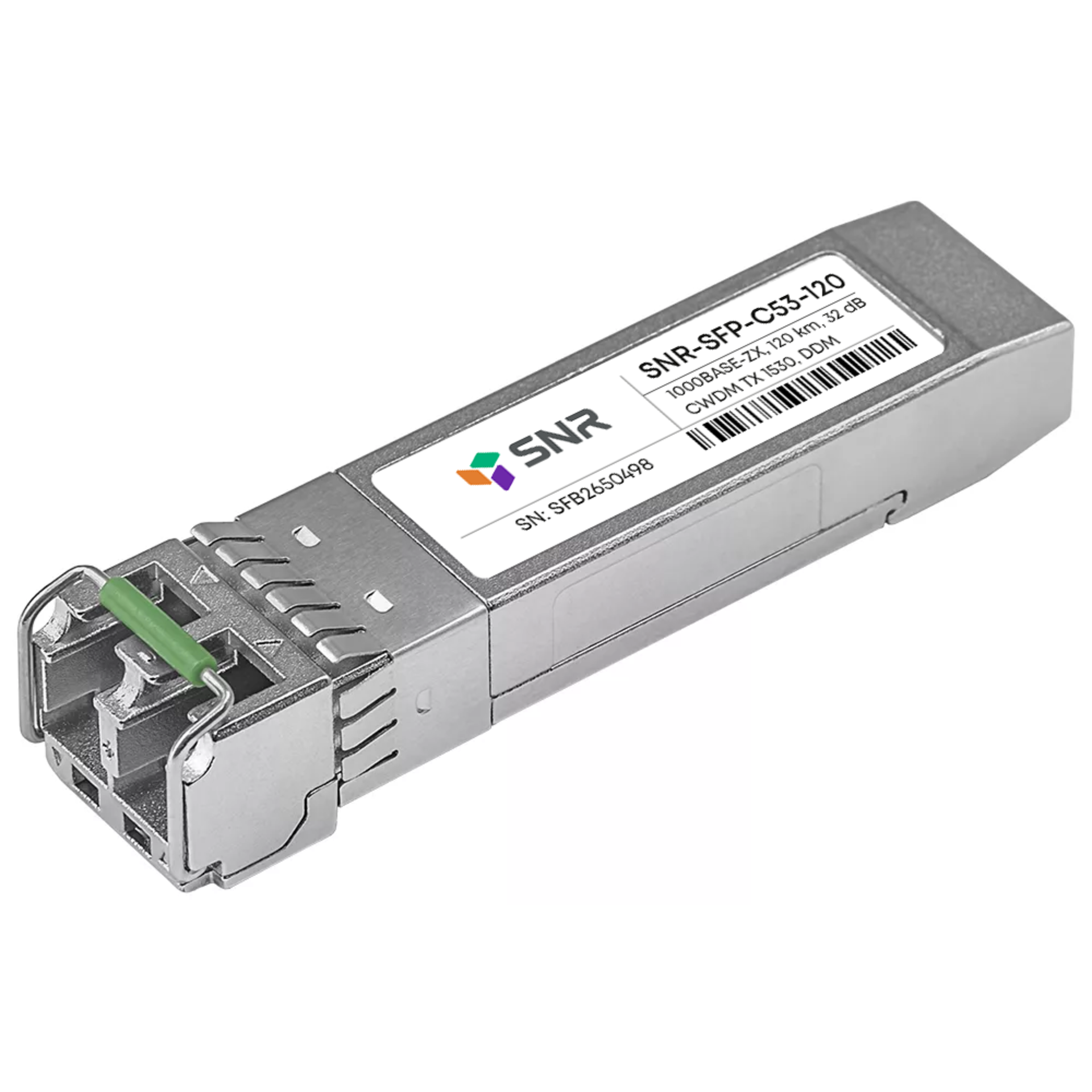 Модуль SFP CWDM оптический, дальность до 120км (32dB), 1530нм