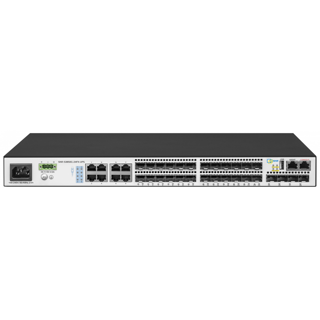 Управляемый коммутатор уровня 3 SNR-S3850G-24FX-UPS