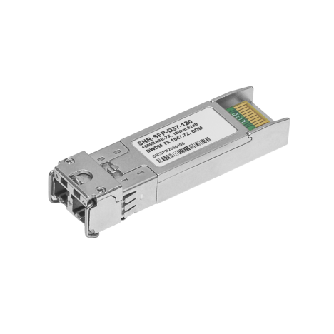 Модуль SFP 1.25G DWDM оптический, дальность до 120км (32dB), 1547.72нм