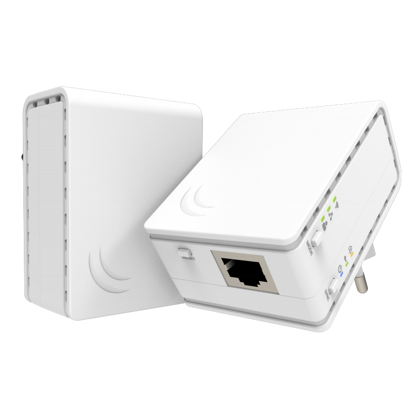 Powerline Wi-Fi адаптер MikroTik PL7411-2nD