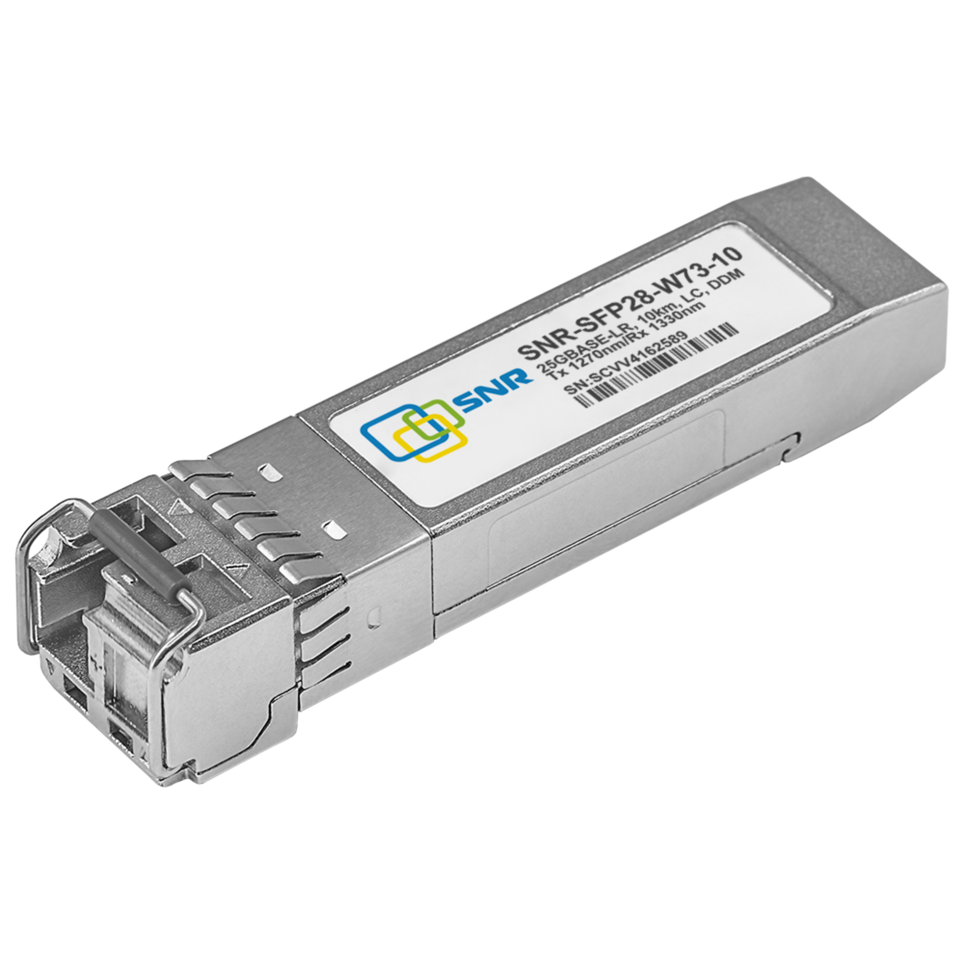 Модуль SFP28 WDM, 25GBASE, разъем LC, дальность до 10км, 1270нм