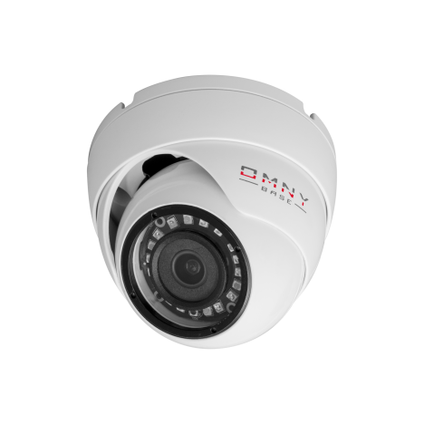 IP камера OMNY BASE miniDome4-WDU миникупольная 4Мп (2592x1520) 18к/с, 2.8мм, F1.8, 802.3af A/B, 12±1В DC, ИК до 25м, EasyMic (следы эксплуатации)