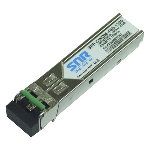 Модуль SFP CWDM оптический, дальность до 120км (41dB), 1330нм