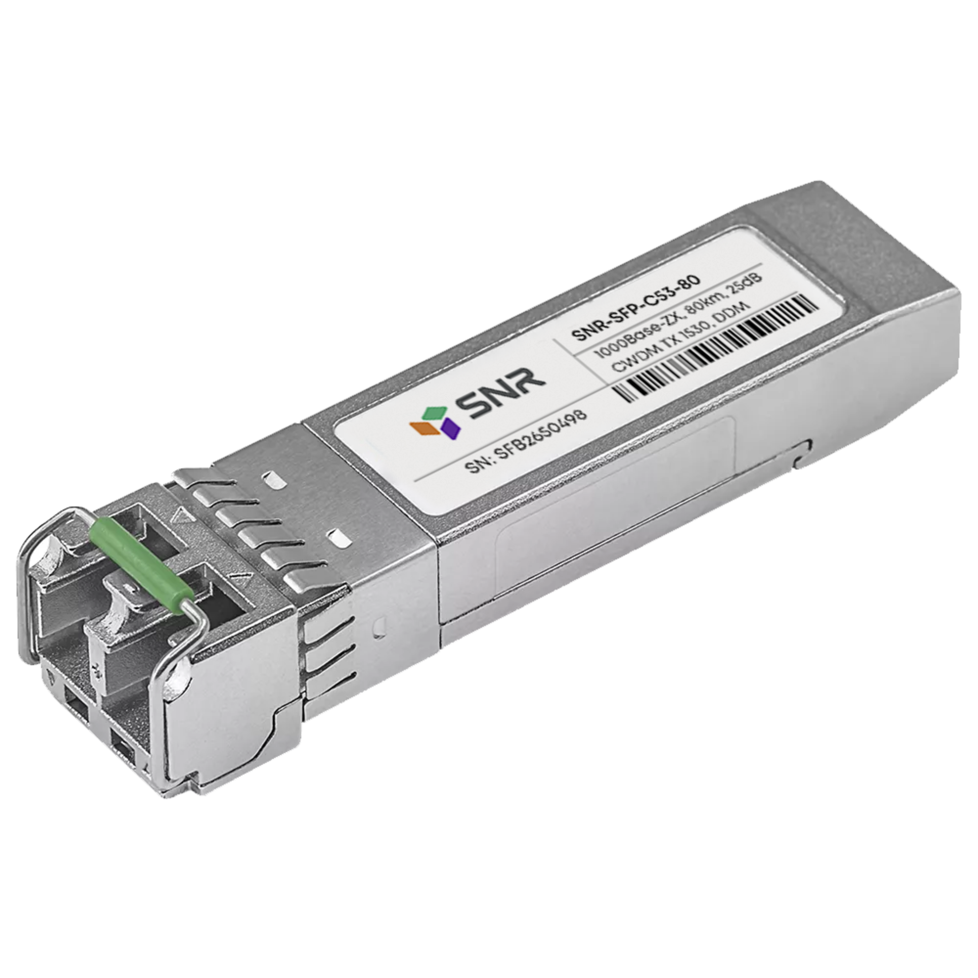 Модуль SFP CWDM оптический, дальность до 80км (25dB), 1530нм