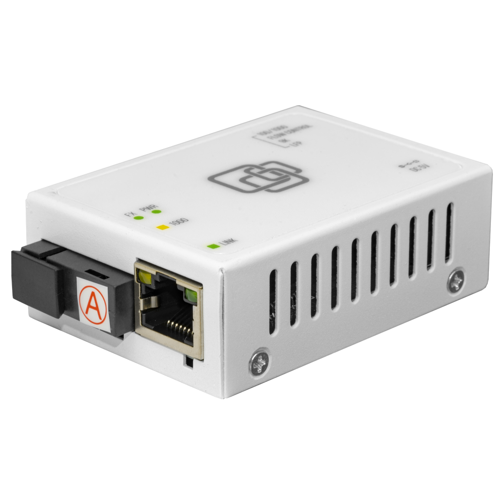 Медиаконвертер  10/100/1000-Base-T / 100/1000Base-FX, Tx/Rx: 1310/1550нм