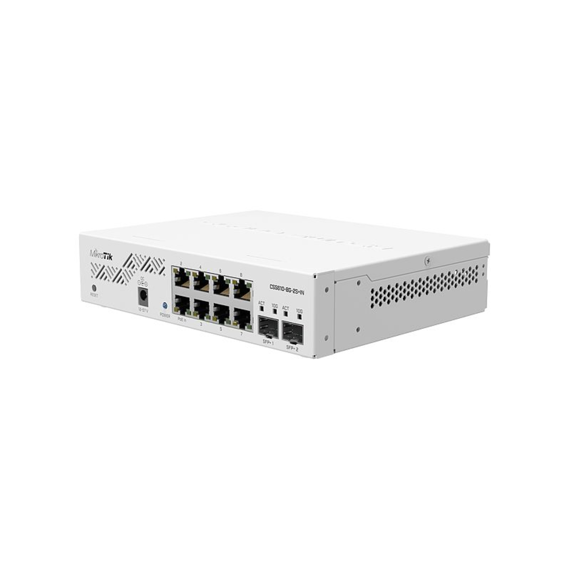Коммутатор Cloud Smart Switch Mikrotik CSS610-8G-2S+IN is SwOS