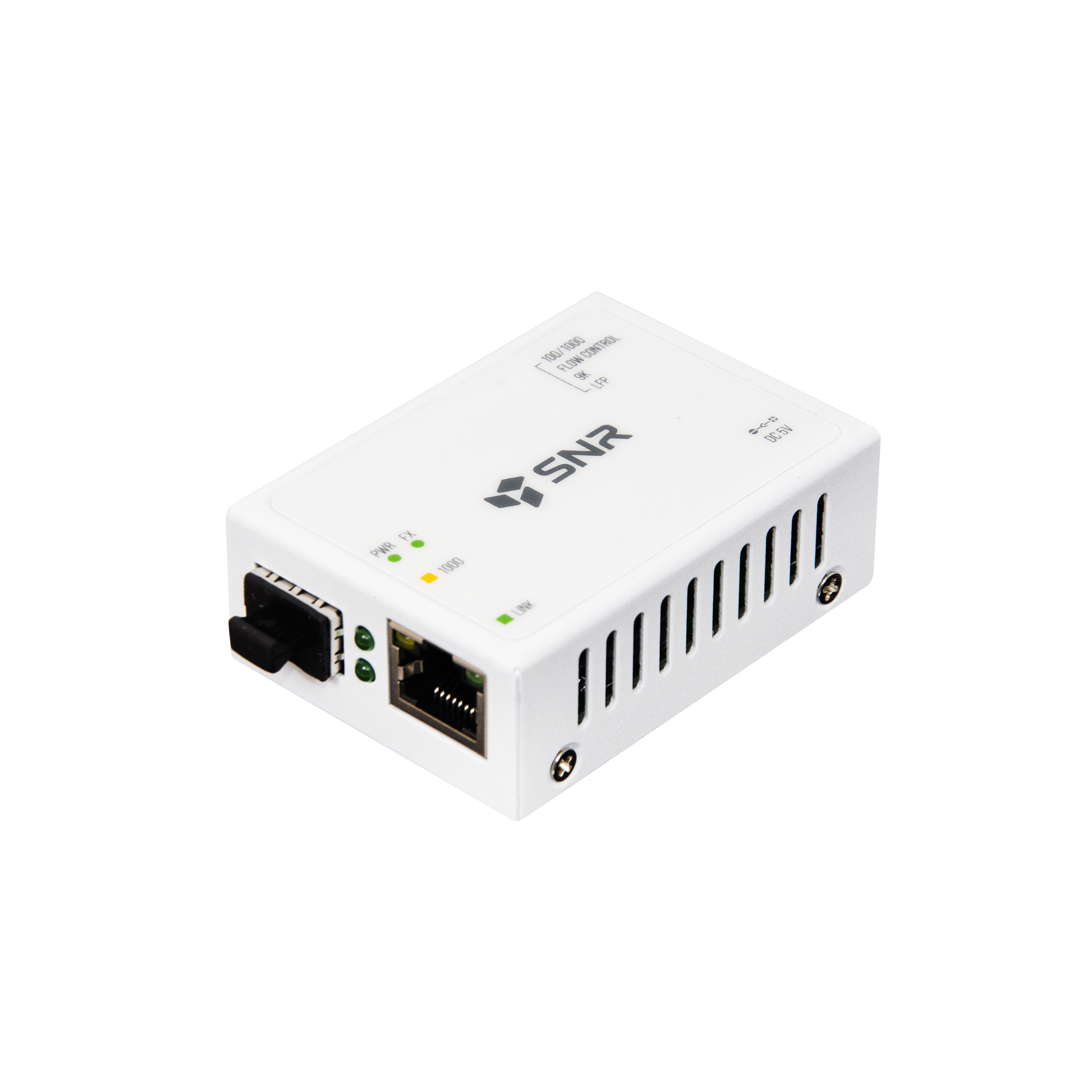 Медиаконвертер  10/100/1000-Base-T / 100/1000Base-FX с SFP-портом