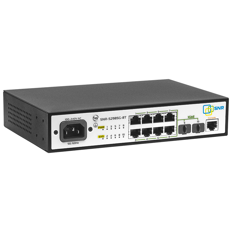 Управляемый коммутатор уровня 2 SNR-S2985G-8T