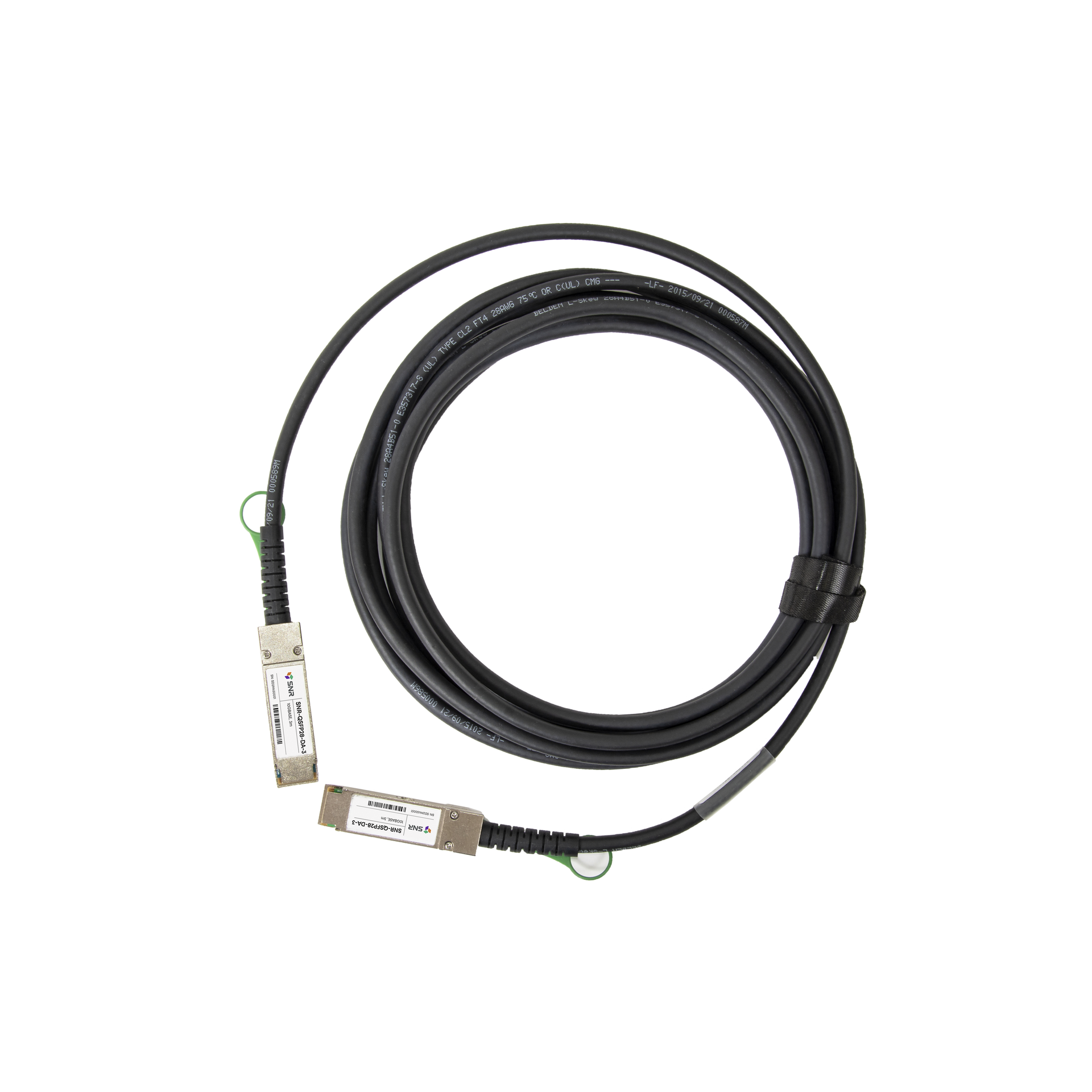 Модуль 100G QSFP28 Direct Attach, дальность до 3м