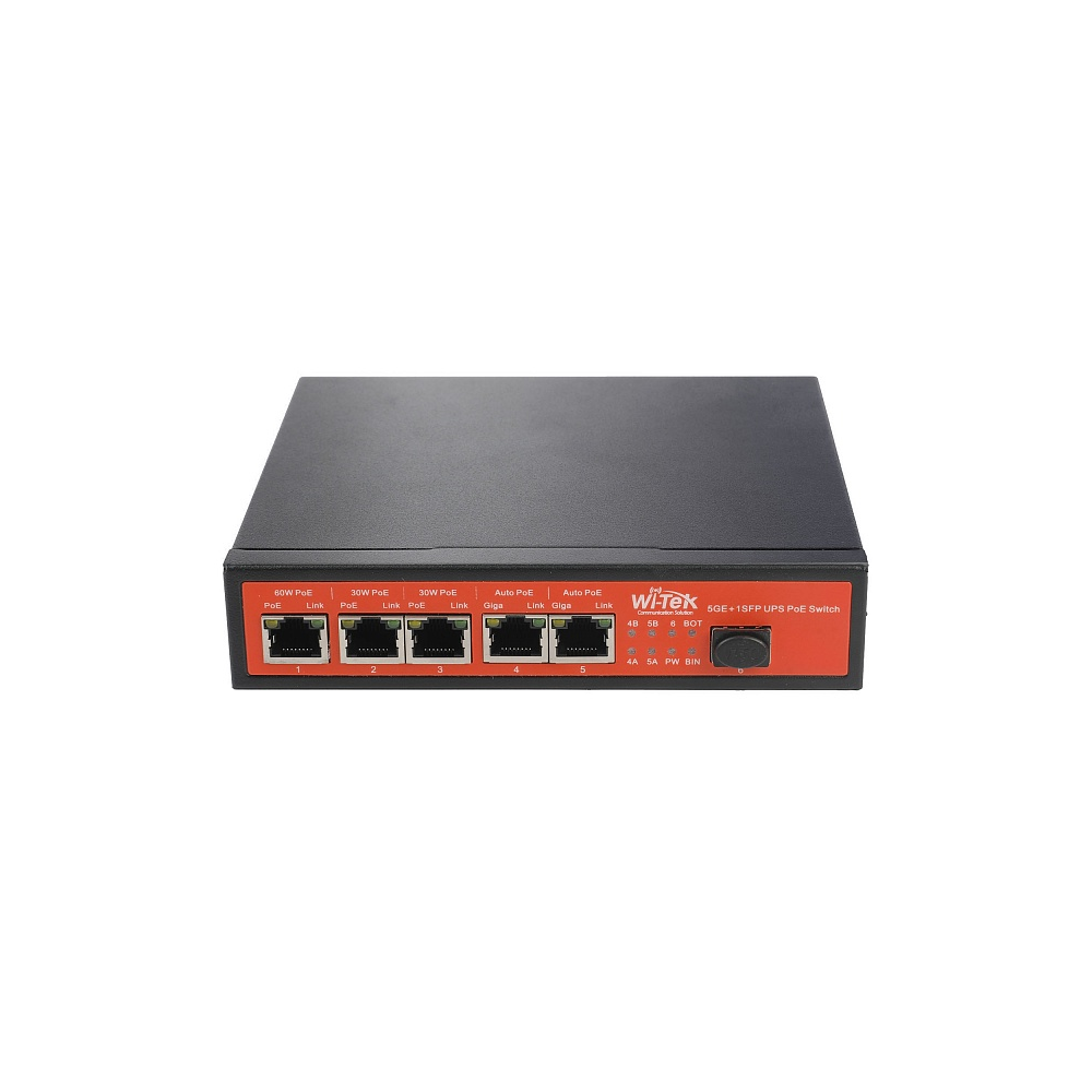 Коммутатор неуправляемый Wi-Tek PS306GF-UPS