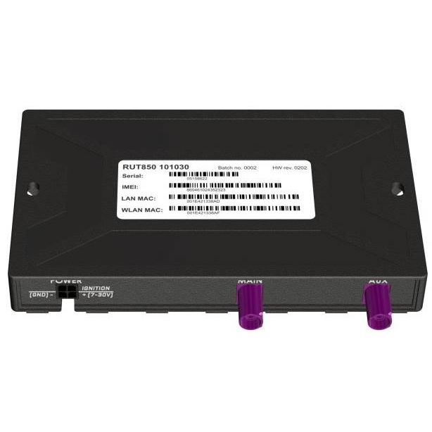 Автомобильный Wi-Fi/4G маршрутизатор Teltonika RUT850 (без GNSS)