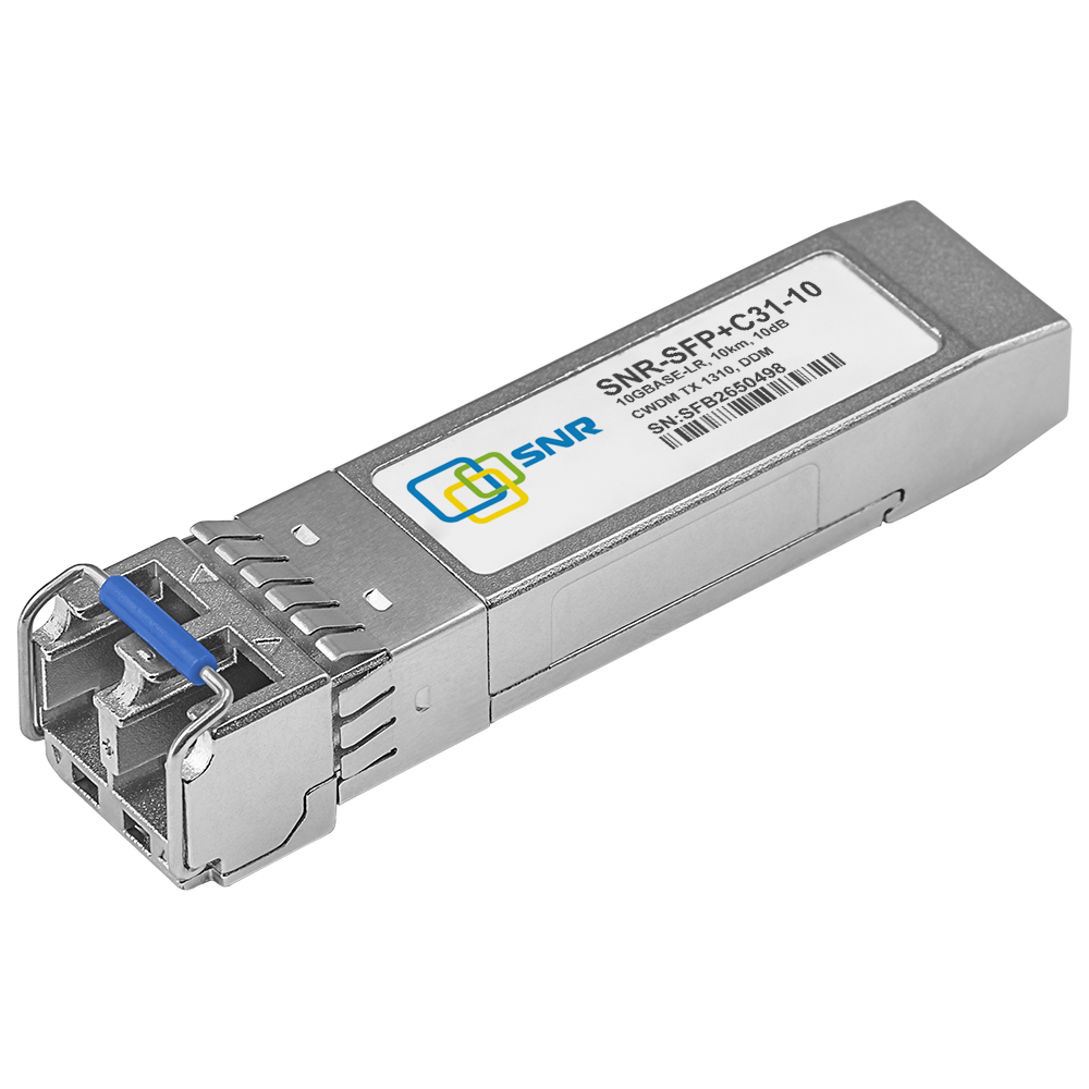 Модуль SFP+ CWDM оптический, дальность до 10км (10dB), 1310нм