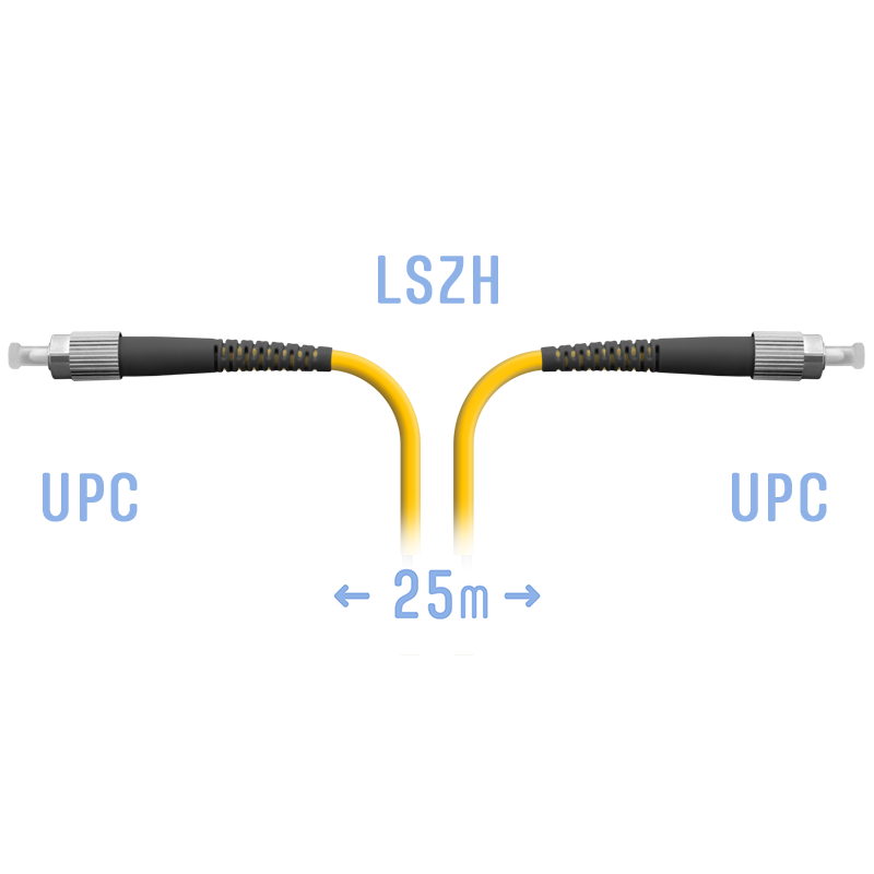 Патчкорд оптический FC/UPC SM  25m