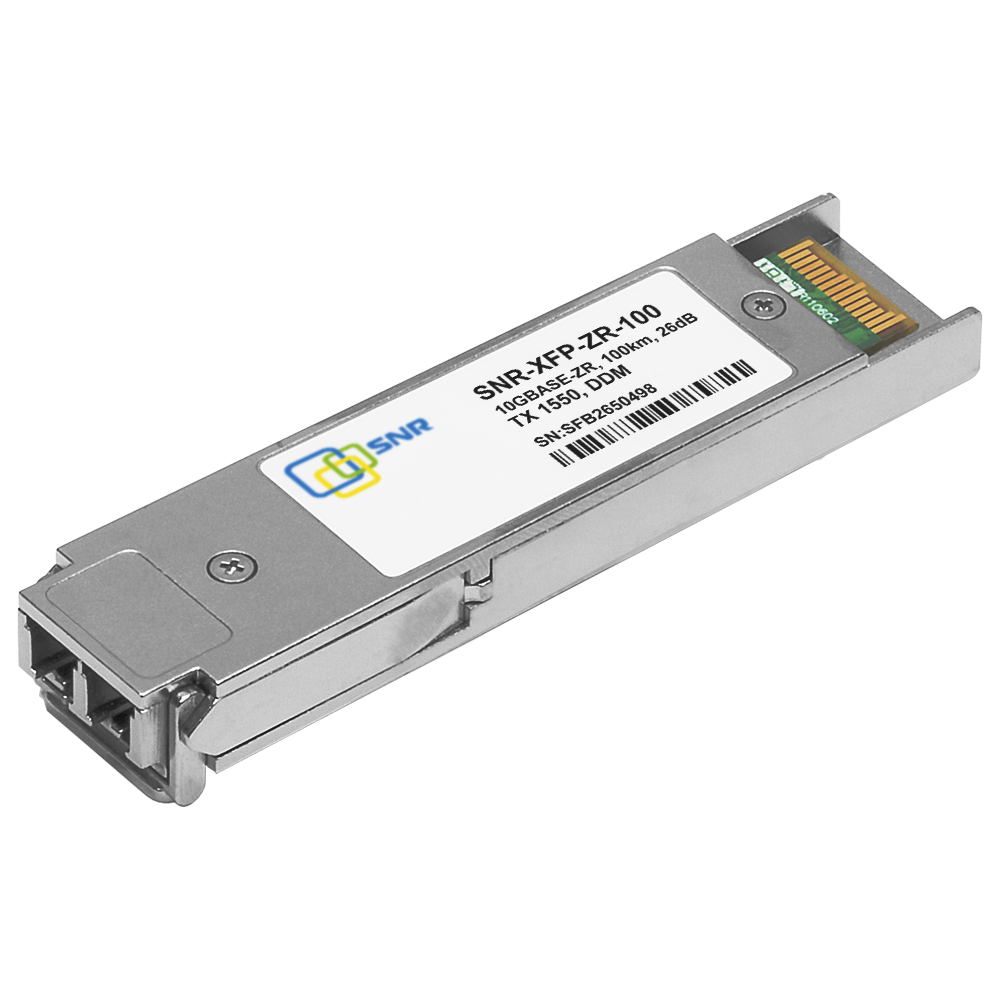 Модуль XFP оптический, дальность до 100 км (26dB), DDMI, 1550нм