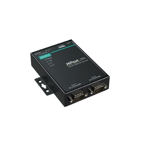 NPort 5250A 2-портовый усовершенствованный преобразователь RS-232/422/485 в Ethernet