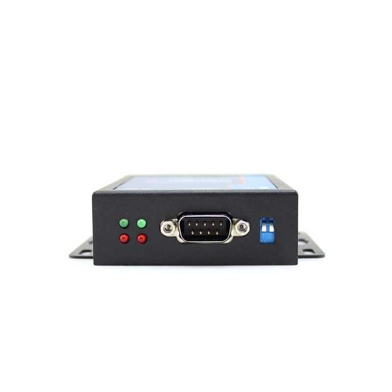 1-портовый конвертер интерфейсов RS232/RS422/RS485 в Ethernet TCP/IP, металл корпус
