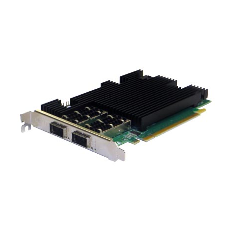 Сетевая карта 2 порта 40GBase-X (QSFP+, Intel XL710BM2), Silicom PE31640G2QI71-QX4