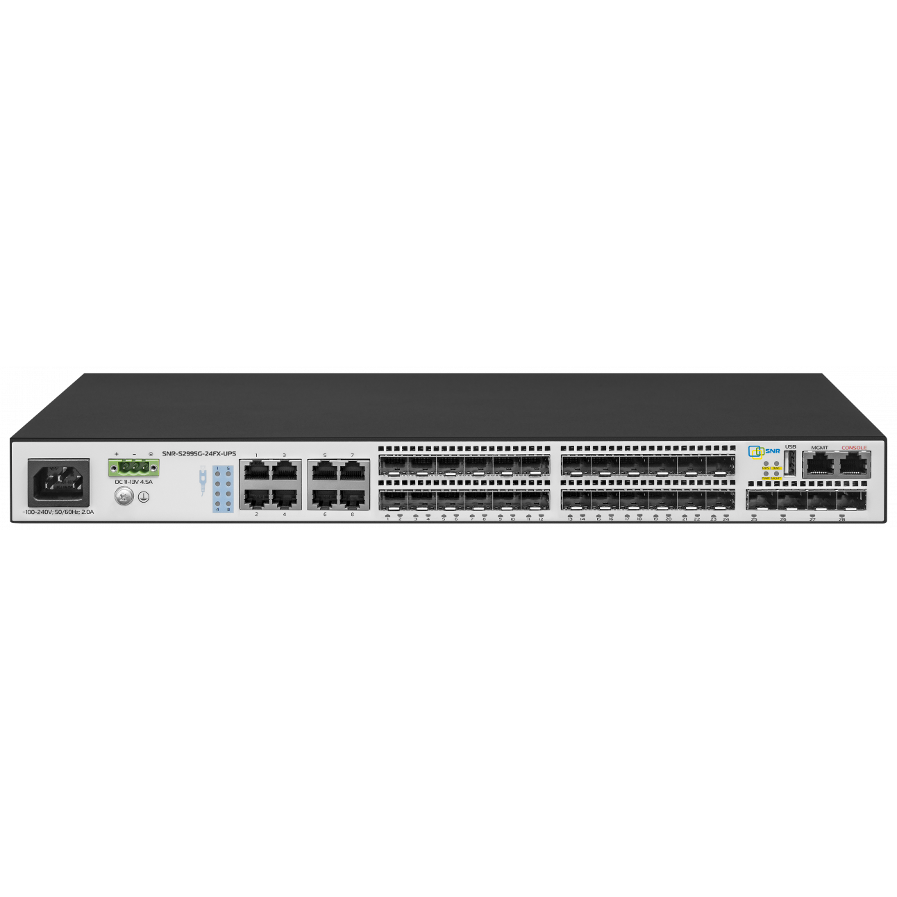 Управляемый коммутатор уровня 3 SNR-S2995G-24FX-UPS