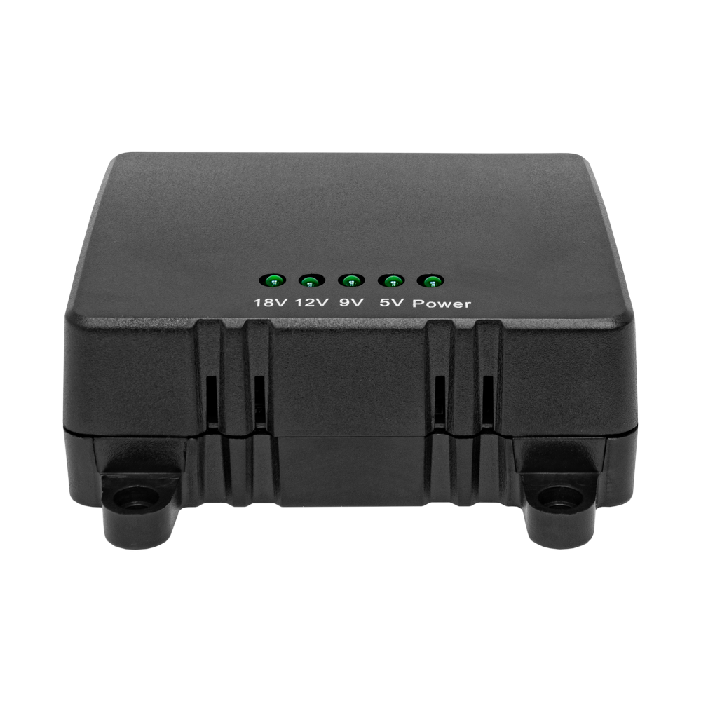 1-портовый сплиттер PS-250-1 PoE 802.3af/802.3at 10/100/1000Mbps, 5В/3А, 9В/2.5А, 12В/2.5А, 18В/1.6А