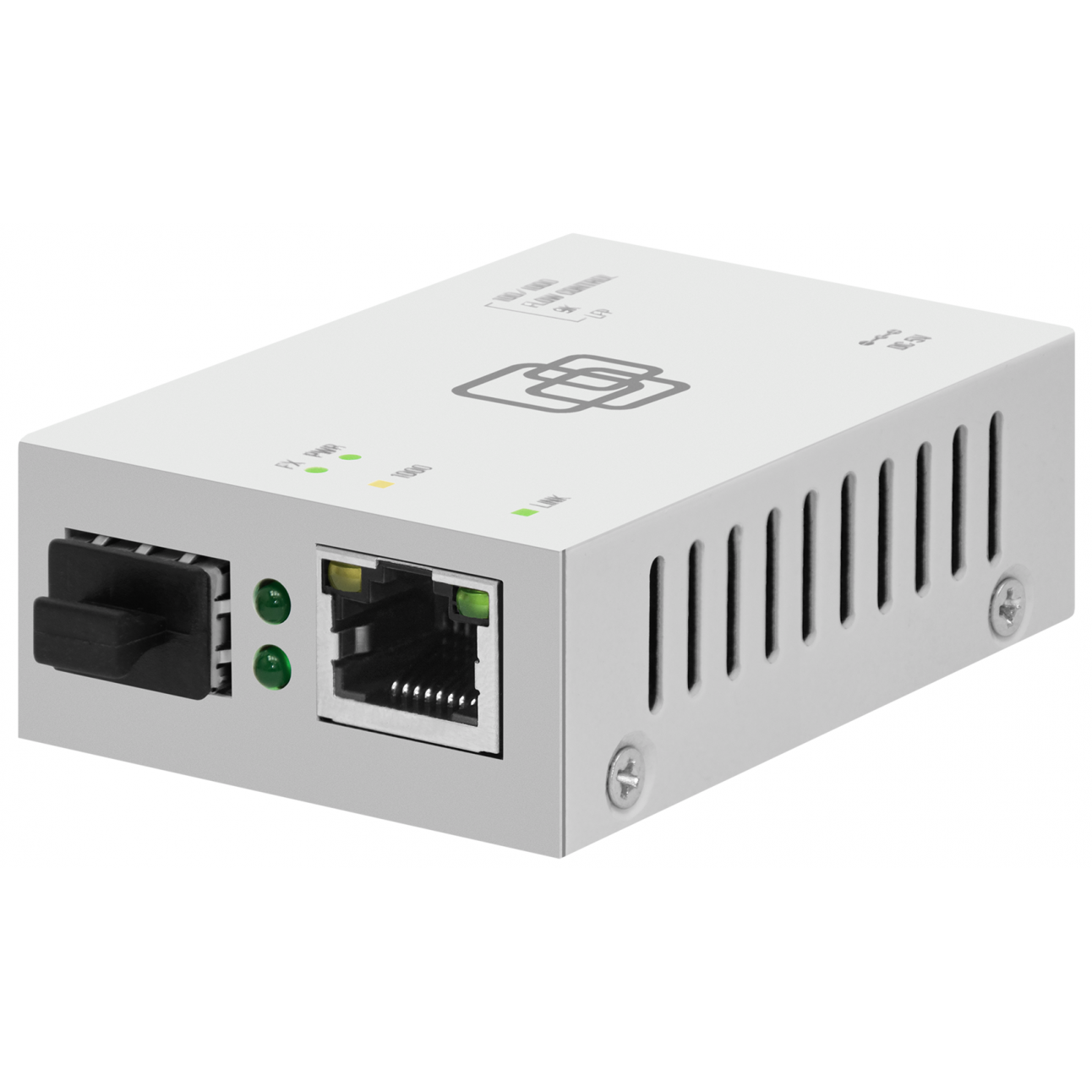 Медиаконвертер  10/100/1000-Base-T / 100/1000Base-FX с SFP-портом