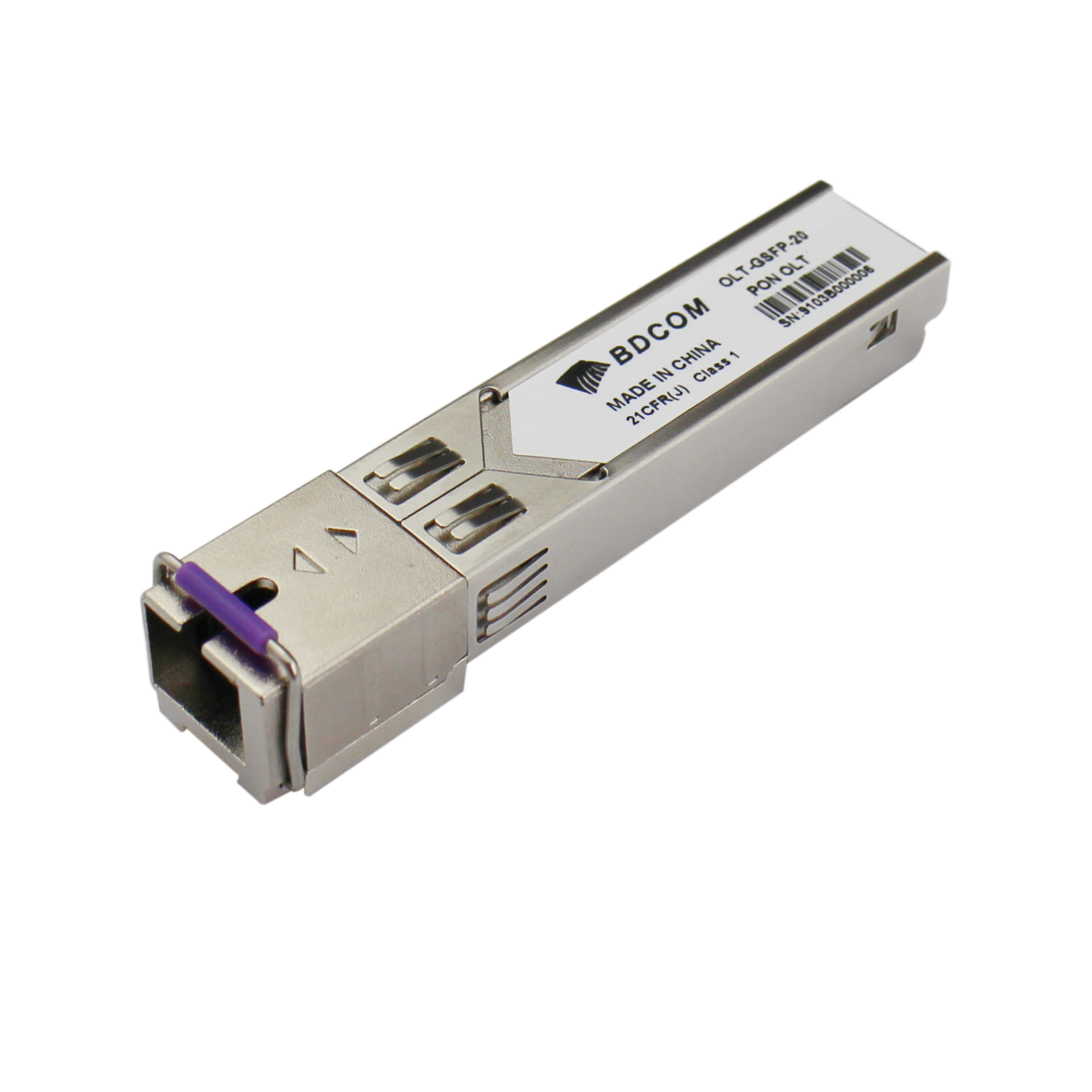 Модуль BDCOM SFP WDM GEPON, дальность до 20км (35dB), Tx/Rx: 1490/1310нм
