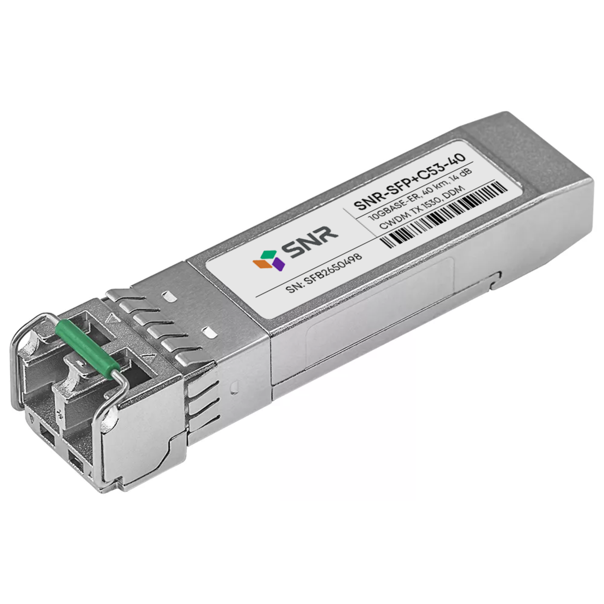 Модуль SFP+ CWDM оптический, дальность до 40км (14dB), 1530нм