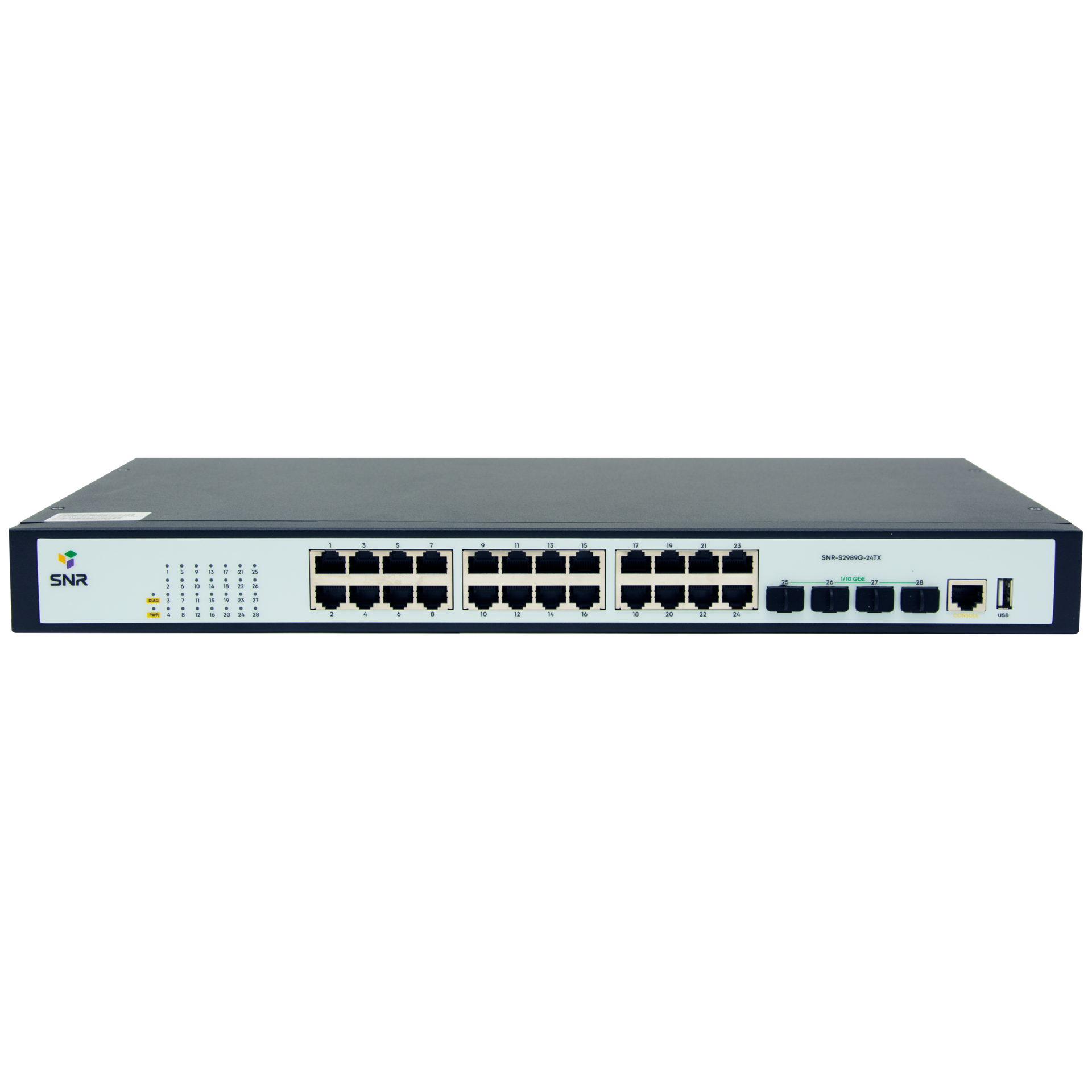 Управляемый коммутатор уровня 2 SNR-S2989G-24TX-UPS