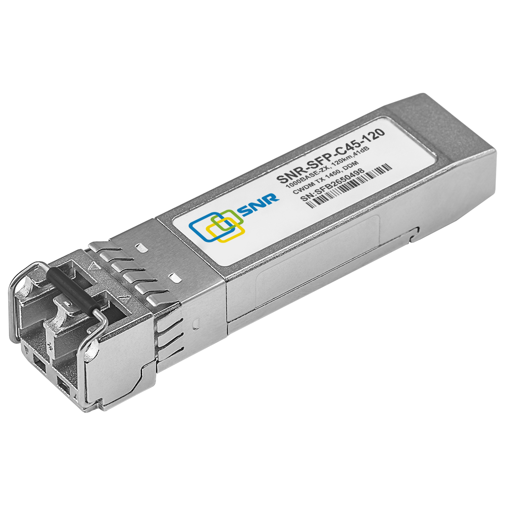 Модуль SFP CWDM оптический, дальность до 120км (41dB), 1450нм