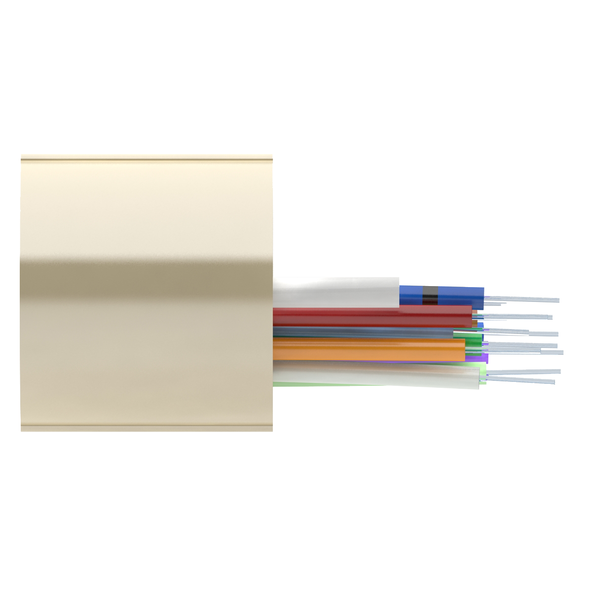 Кабель оптический Alpha Mile RISER, 12 волокна Corning Ultra G.652D, LSZH