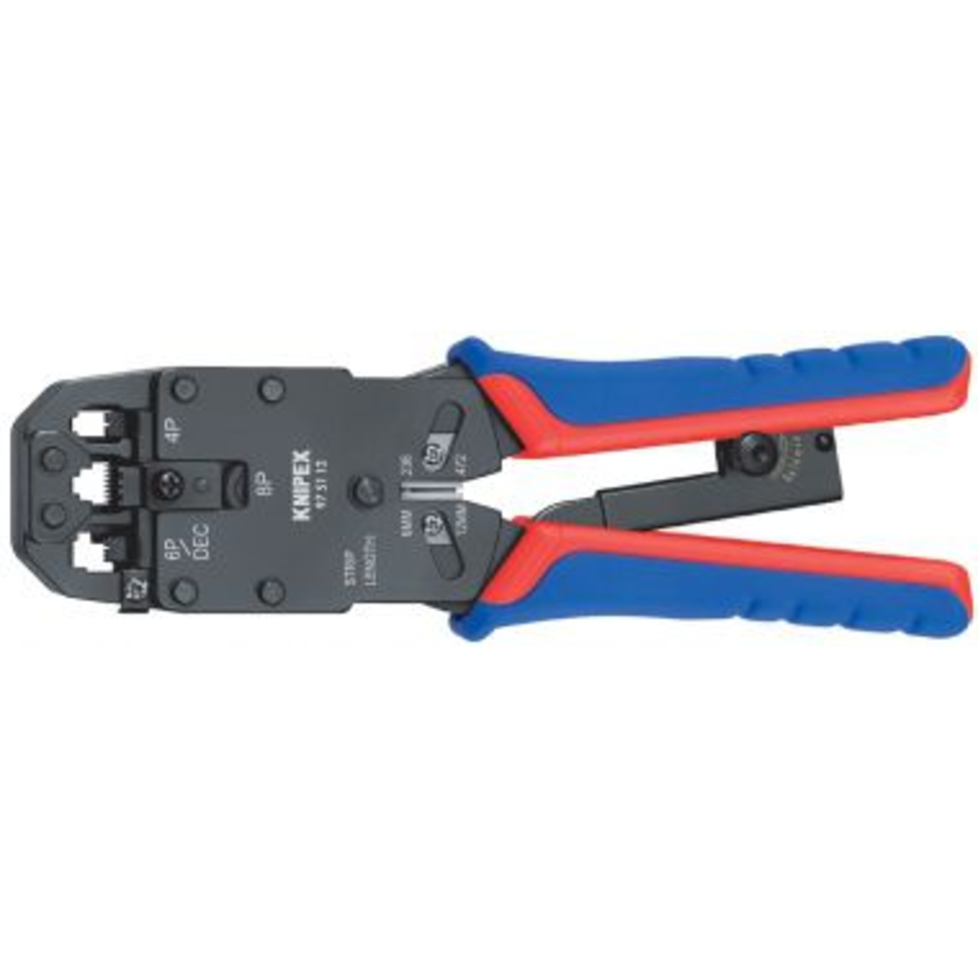 Инструмент для опрессовки штекеров типа Western Knipex KN-975112