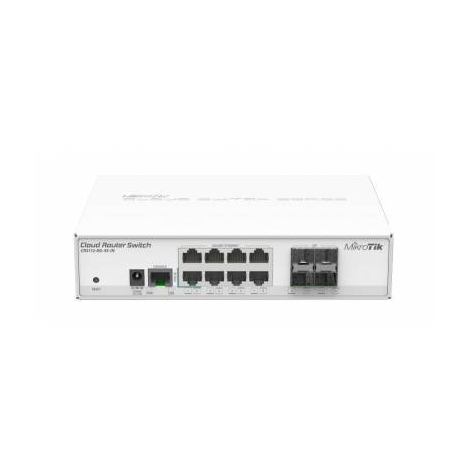 Коммутатор Cloud Router Switch Mikrotik CRS112-8G-4S-IN  (RouterOS L5)
