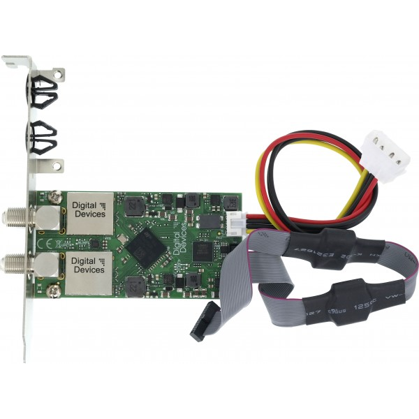 Карта 2-тюнерного приемника DVB-S2 DD DuoFlex S2 V4A