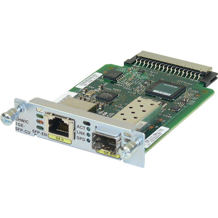 Модуль Cisco EHWIC-1GE-SFP-CU