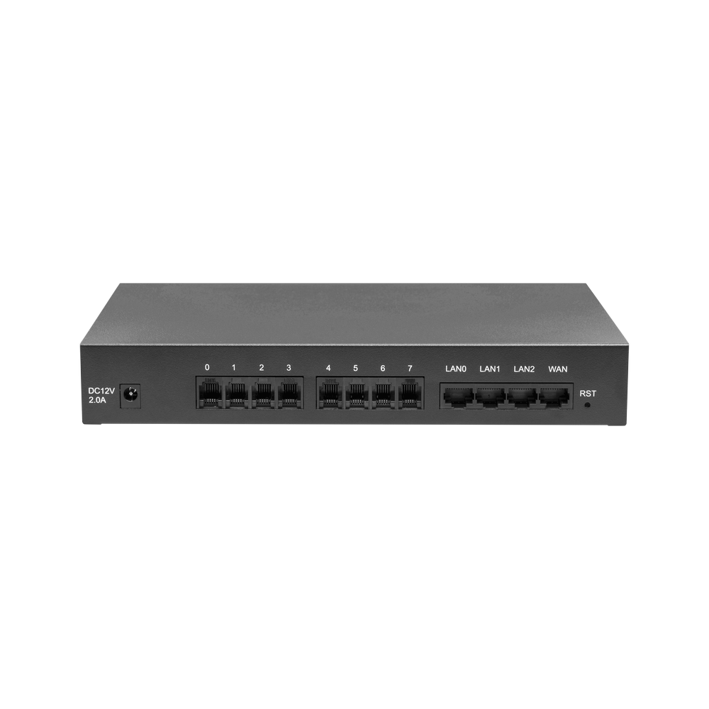 Шлюз VolP SNR, 4 RJ45, 8 SIP аккаунтов