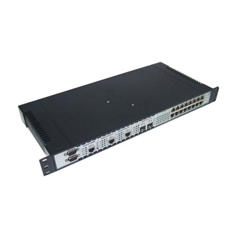 Мультиплексор оптический 4x E1 + 2x Gigabit Ethernet 1000BASE-T, без SFP трансиверов