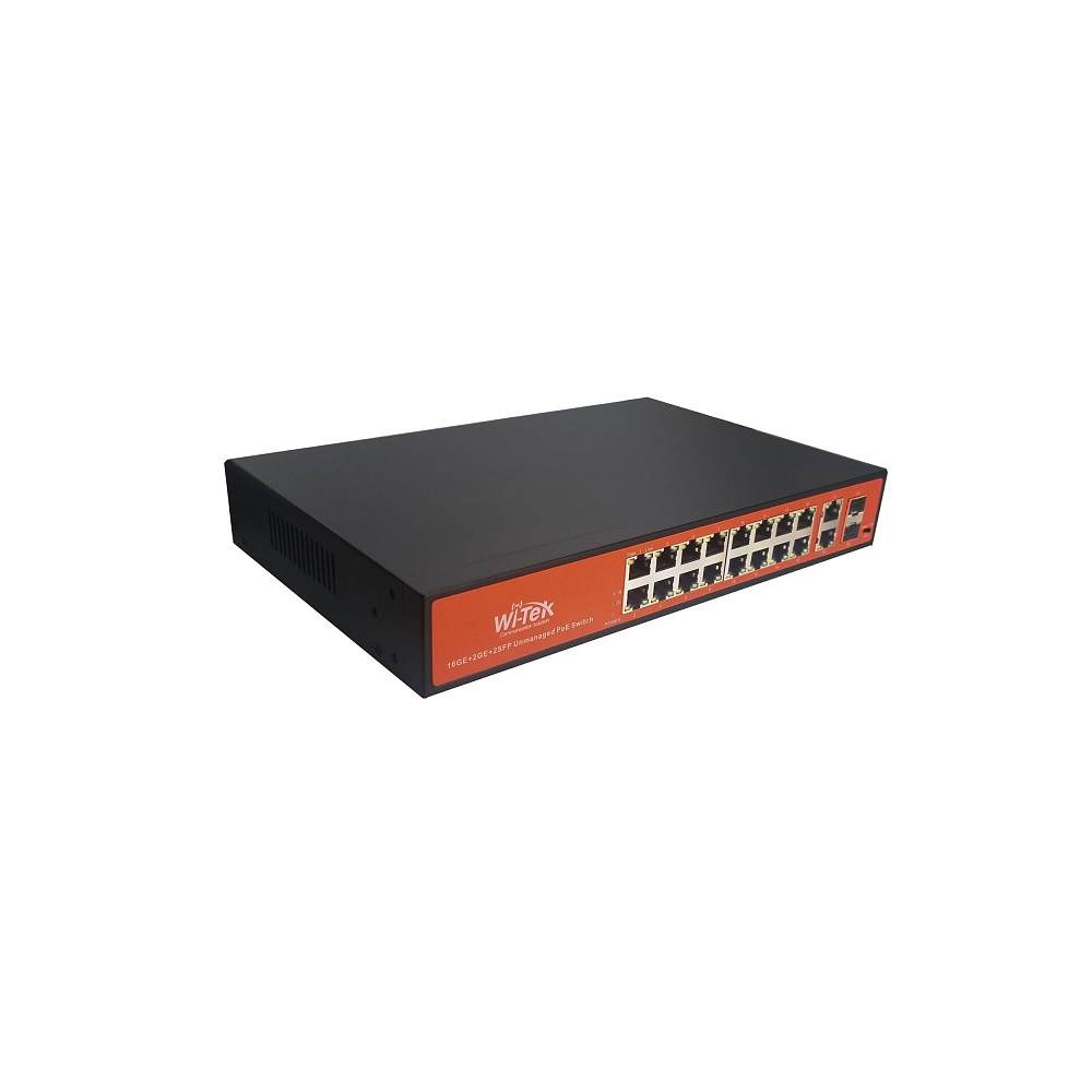 Коммутатор неуправляемый Wi-Tek PS320GF