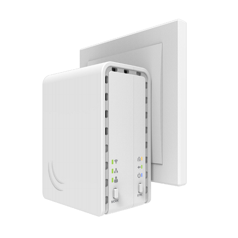 Powerline Wi-Fi адаптер MikroTik PL7411-2nD