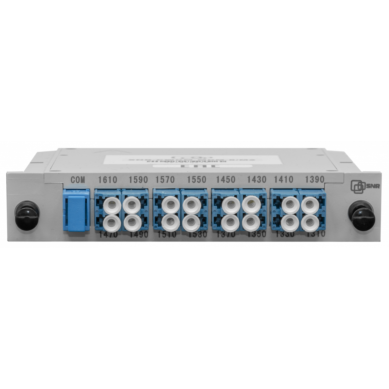 Мультиплексор CWDM одноволоконный 8-канальный (trx:1610-1390, 1470-1310), в пластиковом слоте