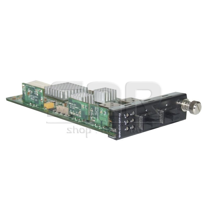 Медиаконвертерная карта SFP+/SFP+ 10G для установки в шасси SNR-CVT-CHASSIS-10G (КОМИССИОННЫЙ)