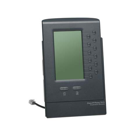 Блок расширения Cisco CP-7915 для телефонных аппаратов Cisco CP-7900 (некондиция, скол кнопки)