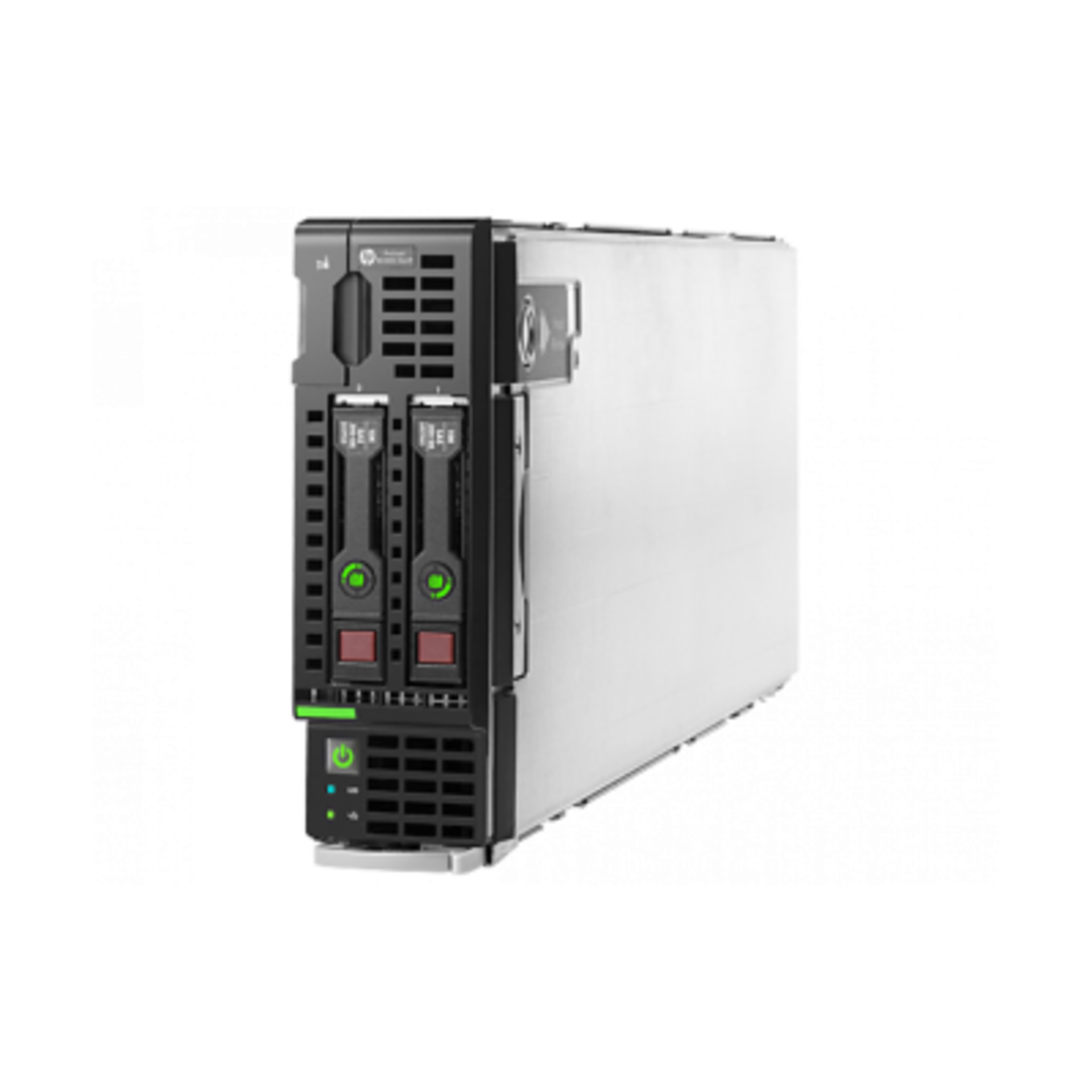 Блейд-сервер BL460c Gen8, 2 процессора Intel 8C E5-2650v2 2.60GHz, 64GB DRAM, P220i/512MB, 2x10Gb 554FLB