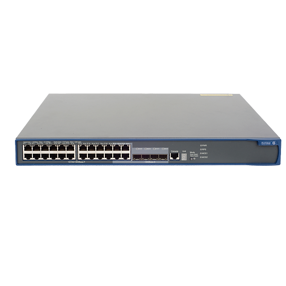 Коммутатор HP 5120-24G EI с 2 интерфейсными слотами