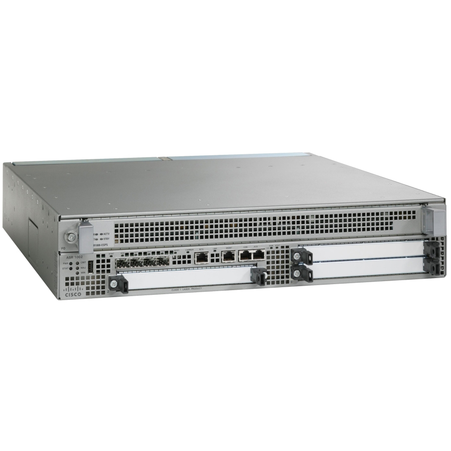 Шасси маршрутизатора Cisco ASR1002 (некондиция, косметические повреждения портов SFP)