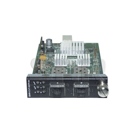 Медиаконвертерная карта SFP+/SFP+ 10G для установки в шасси SNR-CVT-CHASSIS-10G (КОМИССИОННЫЙ)