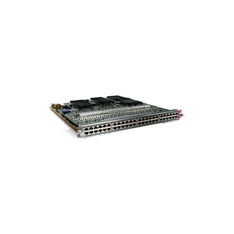 Модуль Cisco Catalyst WS-X6148-45AF (замятие блока разъемов RJ-45)