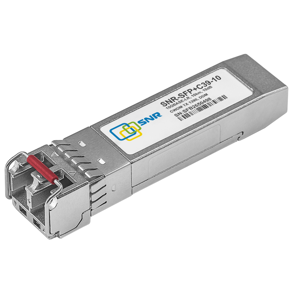 Модуль SFP+ CWDM оптический, дальность до 10км (10dB), 1390нм