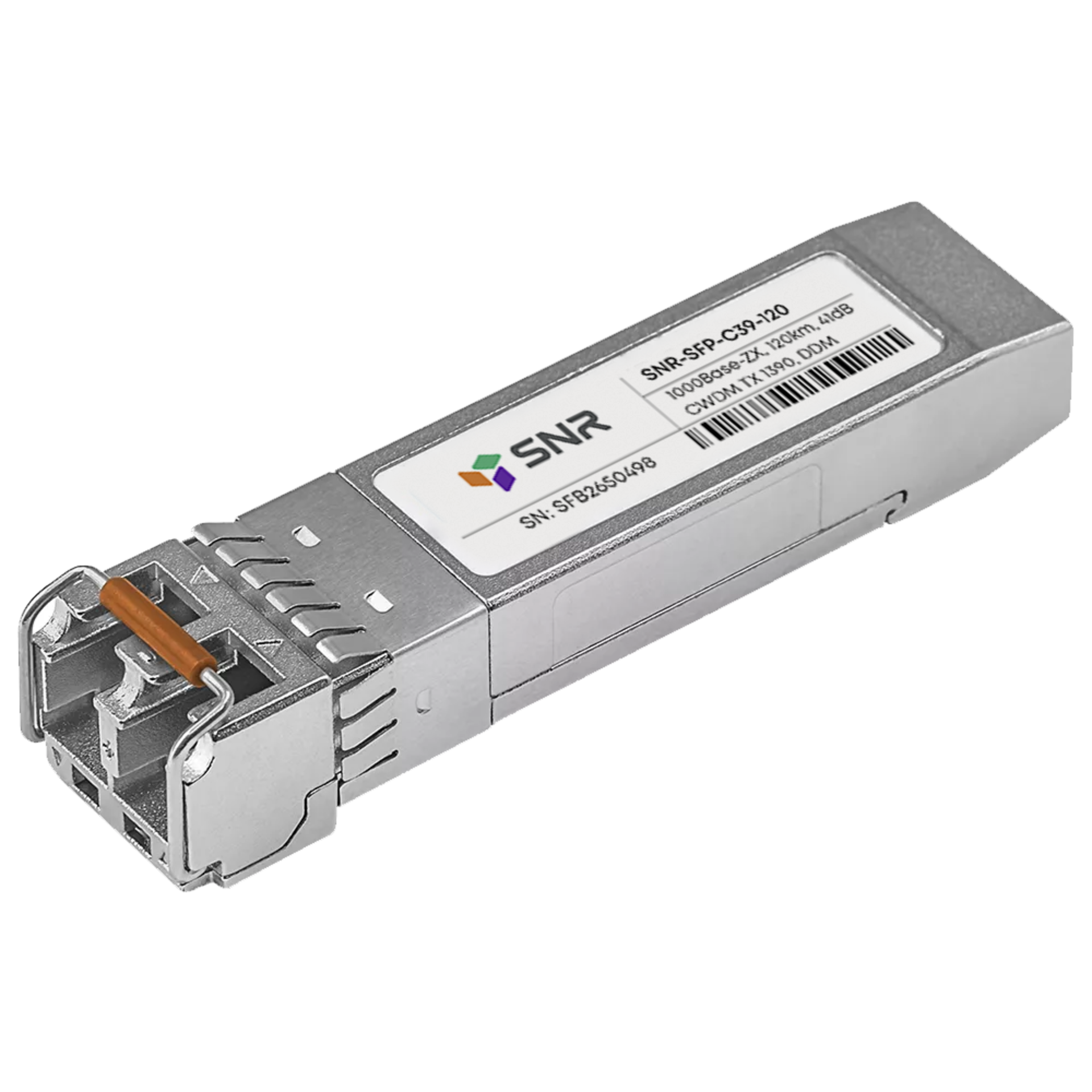 Модуль SFP CWDM оптический, дальность до 120км (41dB), 1390нм
