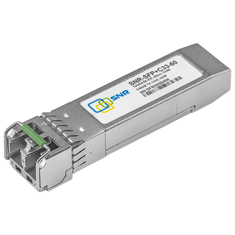 Модуль SFP+ CWDM оптический, дальность до 60км (23dB), 1330нм