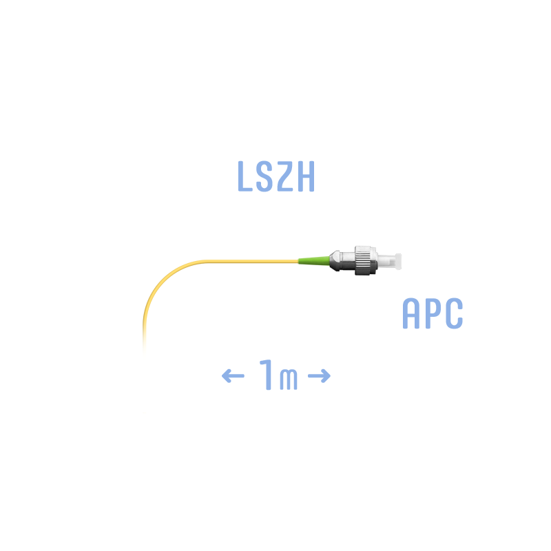 Пигтейл FC/APC SM (0.9) 1 m